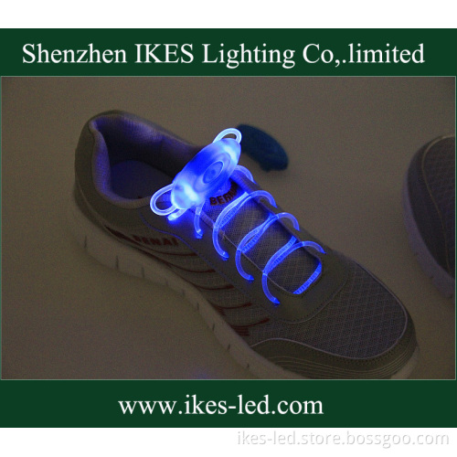 Glowing LED Shoelaces Flashing